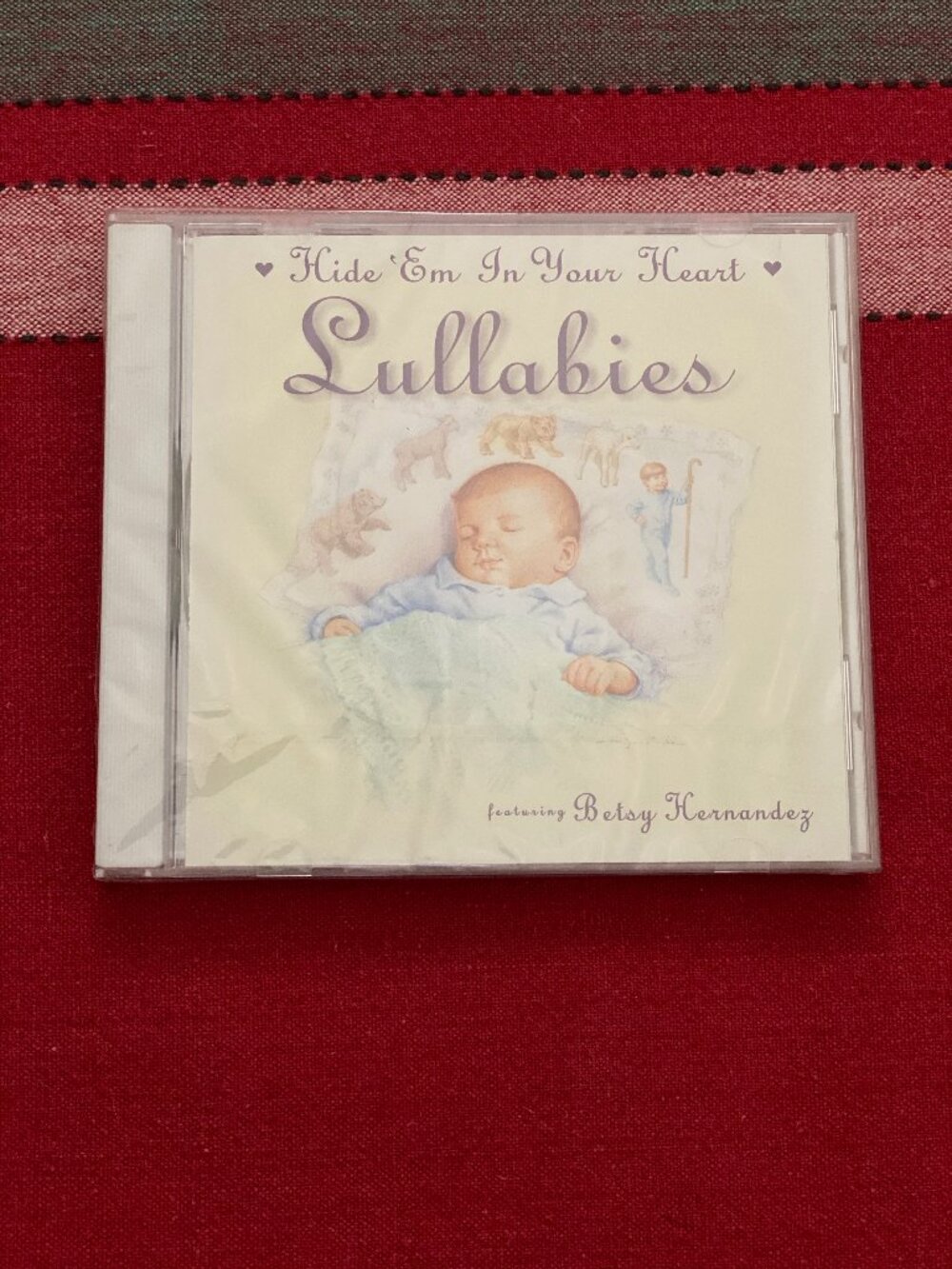 Hide 'Em In Your Heart Lullabies Spiritual CD By Betsy Hernandez 1996 NEW